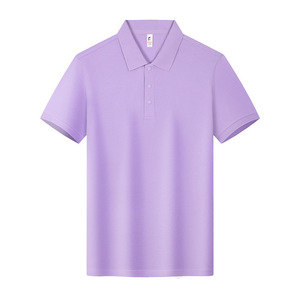 Camisa Polo de Algodón de Color Sólido para Hombre, Manga Corta, Ropa de Trabajo, Uso Diario YZ01-T06 - Product Image 4