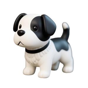 Ensemble de figurines de chien en PVC personnalisées, <span class=keywords><strong>bingo</strong></span> unisexe pour petit chien, modèle d'articulations mobiles, 12 pièces/ensemble, chien familial en plastique - Product Image 3