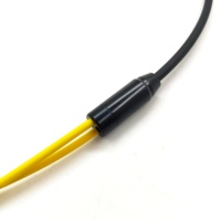 ZLTC extérieur étanche D38999 Arnic 801 prise 2 noyaux avec connecteur de câble à fibre optique LC