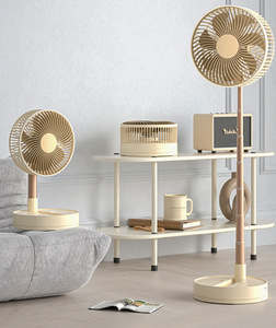 Ventilador de Mesa Oscilante Recargable al por Mayor, Plegable y Extensible de 10cm a 33cm, 4 Niveles de Viento para Hoteles, Dormitorios y Apartamentos - Product Image 4