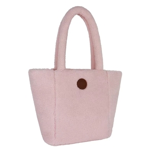 Sac fourre-tout classique en coton et polyester doublé, anti-vol RFID, avec fermeture éclair, décontracté, élégant et portable, pour filles, sac à main doux - Product Image 2