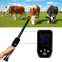 Nuevo HabweID ALR350 2.4G 134.2khz Tipo-C Lector de Microchip RFID ISO11784/5 FDX-B HDX Lector de Etiquetas de Oreja para Animales Lector de RFID para Ganado