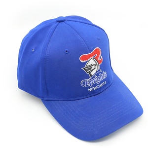 หมวกเบสบอลปีกโค้งปักลายโลโก้คุณภาพสูง5 6แผง - Product Image 3