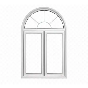 Thiết Kế Vòng Cung Nhôm Cửa Sổ Khuôn Cửa Sổ Cửa Sổ Với Thủy Tinh Nướng Với Giá Cạnh Tranh - Product Image 1
