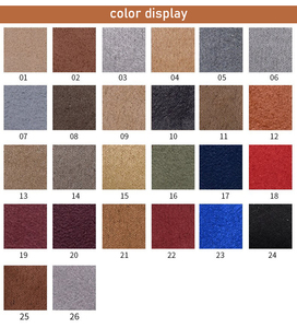 Tissu en faux daim à dos en mousse suédé brossé anti-poussière pour garnitures de voiture sièges de voiture plafond chaussures en flanelle avec mousse - Product Image 6