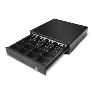 CK-410 Supermarché Sans Fil lien DE vente au détail rouleau réglable 4 billets 8 pièces tiroir-caisse - Product Image 1