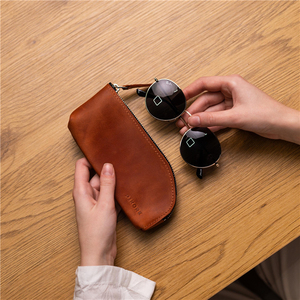 Custodia per Occhiali in Pelle Ecologica di Lusso per Uomo, Morbida Custodia Personalizzata, <span class=keywords><strong>Regalo</strong></span> per <span class=keywords><strong>Anniversario</strong></span> del <span class=keywords><strong>Fidanzato</strong></span> - Product Image 6
