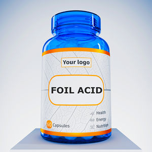 Bitkisel ek folik asit kapsülleri 500 mg özel etiket/folik asit tabletleri - Product Image 2