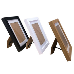 Lớn trang trí nội thất MDF gỗ khung ảnh 4x6 5x7 50x70 6x8in 8x10in 11x14in 16x20in đen trắng nâu khung ảnh - Product Image 1