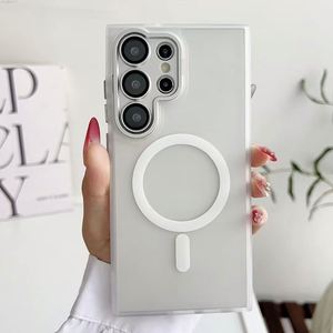 เคสโทรศัพท์มือถือแบบแม่เหล็กกันกระแทกพร้อมที่ชาร์จไร้สายสำหรับ Samsung S25 S24 S23 S22 Ultra Plus - Product Image 2