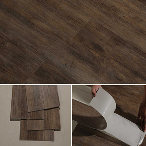Revêtement de sol en vinyle PVC auto-adhésif imitation bois, carrelage LVT à coller - Product Image 5