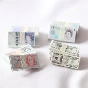 Doll House Pocket Dollar Pound Miniature Miniature Creative Doll House Accessories Props Bjd Doll Toys