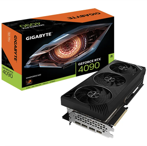 การ์ดจอ GeForce 4090 WINDFORCE รุ่นใหม่ พร้อมใช้งาน 24GB GDDR6 PCI 3.0 X16 สำหรับเวิร์กสเตชัน รองรับการโอเวอร์คล็อก GIGABYTE GeForce RTX 4090 WIND - Product Image 1