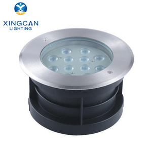 Ip67 bianco caldo 3000K sentiero incassato rotondo cortile lampada da terra 3W 6W 9W terra led up luce - Product Image 5