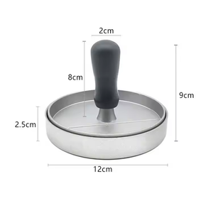 <span class=keywords><strong>Prix</strong></span> de gros Hamburger antiadhésif Patty Maker Moule Viande Boeuf Porc Agneau Veggie Burger Maker pour BBQ Barbecue Grill Camp - Product Image 2