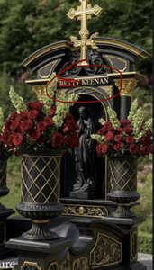 Grande statue de <span class=keywords><strong>pierre</strong></span> <span class=keywords><strong>tombale</strong></span> en marbre de la <span class=keywords><strong>Vierge</strong></span> <span class=keywords><strong>Marie</strong></span>, style américain, design européen <span class=keywords><strong>pour</strong></span> les tombes de cimetière - Product Image 4