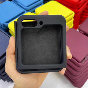 Ốp điện thoại Android JOYPORODO bằng silicon, dạng gập, dành cho Samsung, vỏ điện thoại cho Z <span class=keywords><strong>Flip</strong></span> 7 6 5 4 <span class=keywords><strong>3</strong></span>, Capa De Celular - Product Image 5