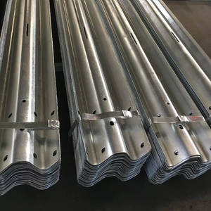 Hot Dip mạ kẽm tốc độ cao an toàn hàng rào W hình đôi sóng chùm hộ Lan Tôn sóng Hội Đồng Quản trị nông thôn đường va chạm giao thông rào cản - Product Image 3