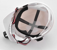 Casco de seguridad para minería Protección para la cabeza Miner Hard Hat con lámpara LED Antorcha de luz
