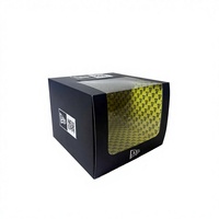 Boîtes en carton personnalisées de luxe en matériaux recyclés pour chapeaux, casquettes et vêtements, avec revêtement UV, pelliculage mat et gaufrage