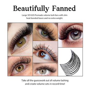 Gollee Extensión de pestañas naturales Cachemira BlackEye Lash Individual YY W 3D 4D 5D 6D Extensiones de pestañas postizas Productos planos - Product Image 4