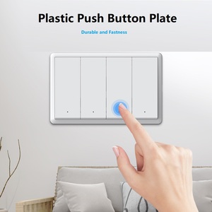 Caja para Llaves Inteligentes, Automatización del Hogar, Interruptor de Luz de 3 Botones, Dispositivos Mecánicos Compatibles con iOS, <span class=keywords><strong>Google</strong></span> <span class=keywords><strong>Nest</strong></span> y Amazon Echo - Product Image 3