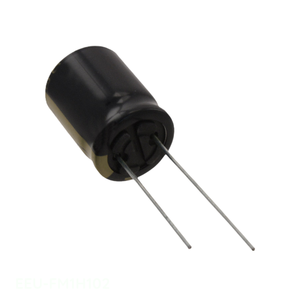 ตัวเก็บประจุแบบมีรูผ่าน1000 uF 20% 50V รัศมี1000 uF ตัวเก็บประจุผ่านรู EEU-FM1H102 - Product Image 1