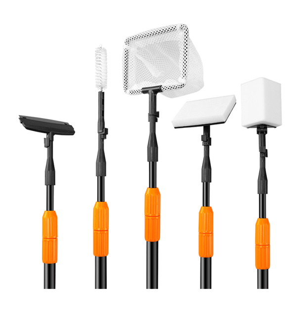 Aquarium Five-function Integrated Fish tank Cleaning Brush