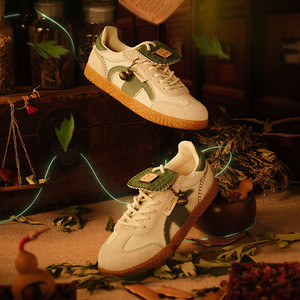 Zapatillas Deportivas Rojas y Blancas con Cordones Estilo <span class=keywords><strong>Champion</strong></span> Fulu Dexun de Ding Yuxi para Mujer y Hombre, Otoño Invierno - Product Image 2