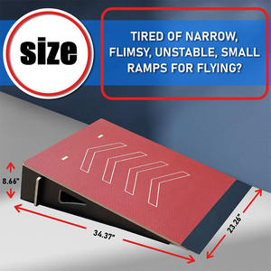 Rampe de Skateboard pour Vélo Petit Vélo Plans de Construction Planche à Roulettes Kicker Rampe Skate Scooter <span class=keywords><strong>BMX</strong></span> Rampe de Lancement - Product Image 6