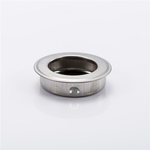 Stainless Steel Concealed <b>Drawer</b> Handle Round Antirust Furniture Handle 201 Material Minimalist Design - Product Image 3