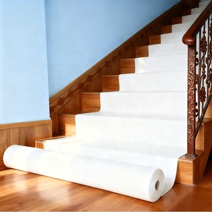 Protection de surface peinte sur mesure 3m 6m 15m 20m 30m 220g/m2 Texture antidérapante Dos anti-poussière <span class=keywords><strong>Absorbant</strong></span> Revêtement Tissu non tissé - Product Image 5