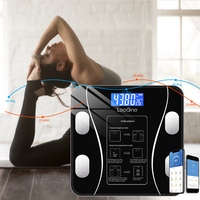 Balance connectée intelligente Leaone avec Bluetooth pour analyse corporelle et mesure de la graisse corporelle