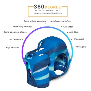 Étui en Gros pour Appareil Photo Pixel P001, Housse de Protection en Silicone pour <span class=keywords><strong>Canon</strong></span> EOS <span class=keywords><strong>5D</strong></span> Mark IV - Product Image 4