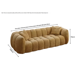 Sofá Modular Moderno Comprimido al Vacío, Espuma Viscoelástica de Alta Resiliencia, Plegable, de Cachemira, para Sala de Estar - Product Image 2