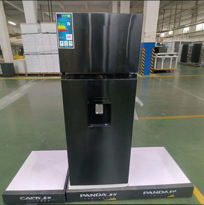 210L Electric Portable Double Door Top Mount <b>Refrigerator</b> with Freezer for Household Use - Product Image 3