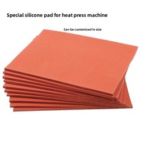 Feuille de caoutchouc silicone rouge translucide, résistance aux hautes températures, 100% silicone vierge, haute qualité, découpe 380*380mm/500x500mm
