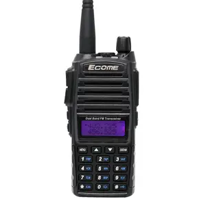 2022 Ecome-Walkie-talkie de banda dual, radio de radioaficionado de largo alcance, VHF, UHF, EE. UU., - Product Image 1