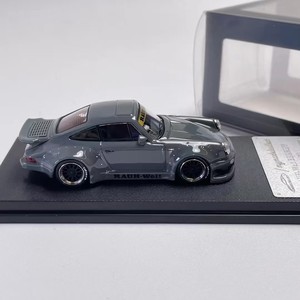โมเดลรถหล่อขึ้นรูป RWB930 Whale Wing สีเทาซีเมนต์ ขนาด 1:64 ทำจากอะลูมิเนียมอัลลอยด์ งานสั่งทำพิเศษ ของสะสม ตกแต่งบ้าน ของขวัญ - Product Image 4