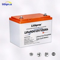 Batterie de fauteuil roulant LiFePO4 12V120AH 1.44KWh, cellule prismatique LiFePO4, écologique, faible autodécharge, pour moteur de fauteuil roulant électrique