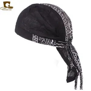 אופנה מגניב יוניסקס שיער קשרי durag אביב קיץ נסיעות רכיבה על אופניים כובע du סמרטוטי גברים של כובעים