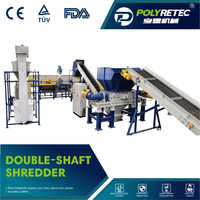 Machines de broyage et de lavage de plastique de niveau de qualité alimentaire de bouteille de HDPE PE ligne de lavage de qualité alimentaire de bouteille de HDPE