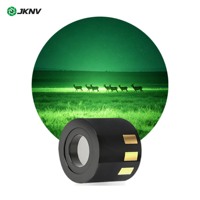 JKNV PVS14 2041Pro Monoculaire de vision nocturne Gen2+ FOM 1400-1800 50 en option °   Illuminateur IR pour casque FOV avec arrêt automatique OEM ODM
