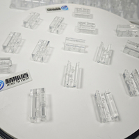 Pièces usinées CNC OEM, services de tournage sur acrylique haute transparence sur mesure, centre d'usinage CNC