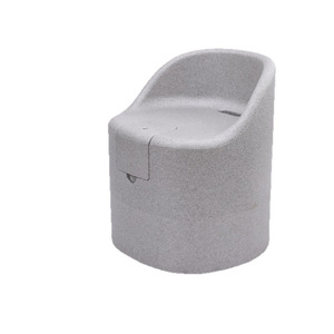 Tabouret de douche pour personnes âgées et femmes enceintes, chaise de bain antidérapante, gris beige, 52x50x61.5cm, matériau PP - Product Image 2
