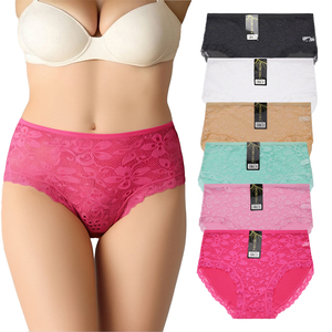 Cô gái trẻ trung tầng ren văn phòng cô gái sành điệu in đồ lót liền mạch kích thước miễn phí sữa-lụa màu rắn hàng ngày cắt cao nhanh - Product Image 1