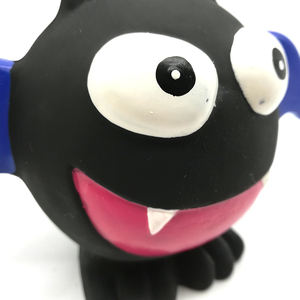 Vente chaude Durable De Haute Qualité Agressif Brosse À Dents En Caoutchouc Chauve-Souris Forme Chien Jouets À Mâcher - Product Image 5