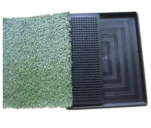 Pet Park Dog Grass Mat waterproof pet pad with Artificial Grass Bathroom Mat Indoor potty