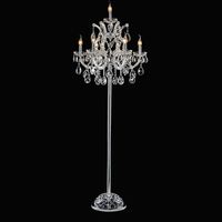 Lustre traditionnel Maria Theresa en cristal de luxe, décoration de mariage, argent, lumières suspendues pour hall d'hôtel