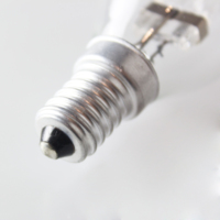 Bougie queue halogène blanc chaud lampe clair givré opale C35 18W 28W 42W 230V E14 E27 économie d'énergie ECO chaleur ampoule, HAL-C35